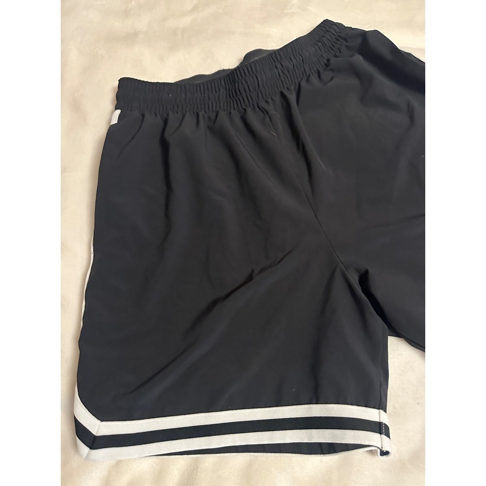 Nike Boys M Dri-FIT Basketball Shorts Black White Striped FN2659-010 Athletic - Picture 10 of 14